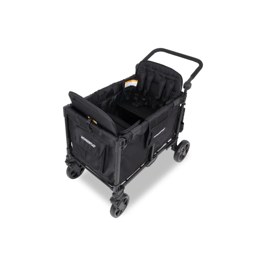 Wonderfold W4 Elite Pro Stroller Wagon - Jet Black