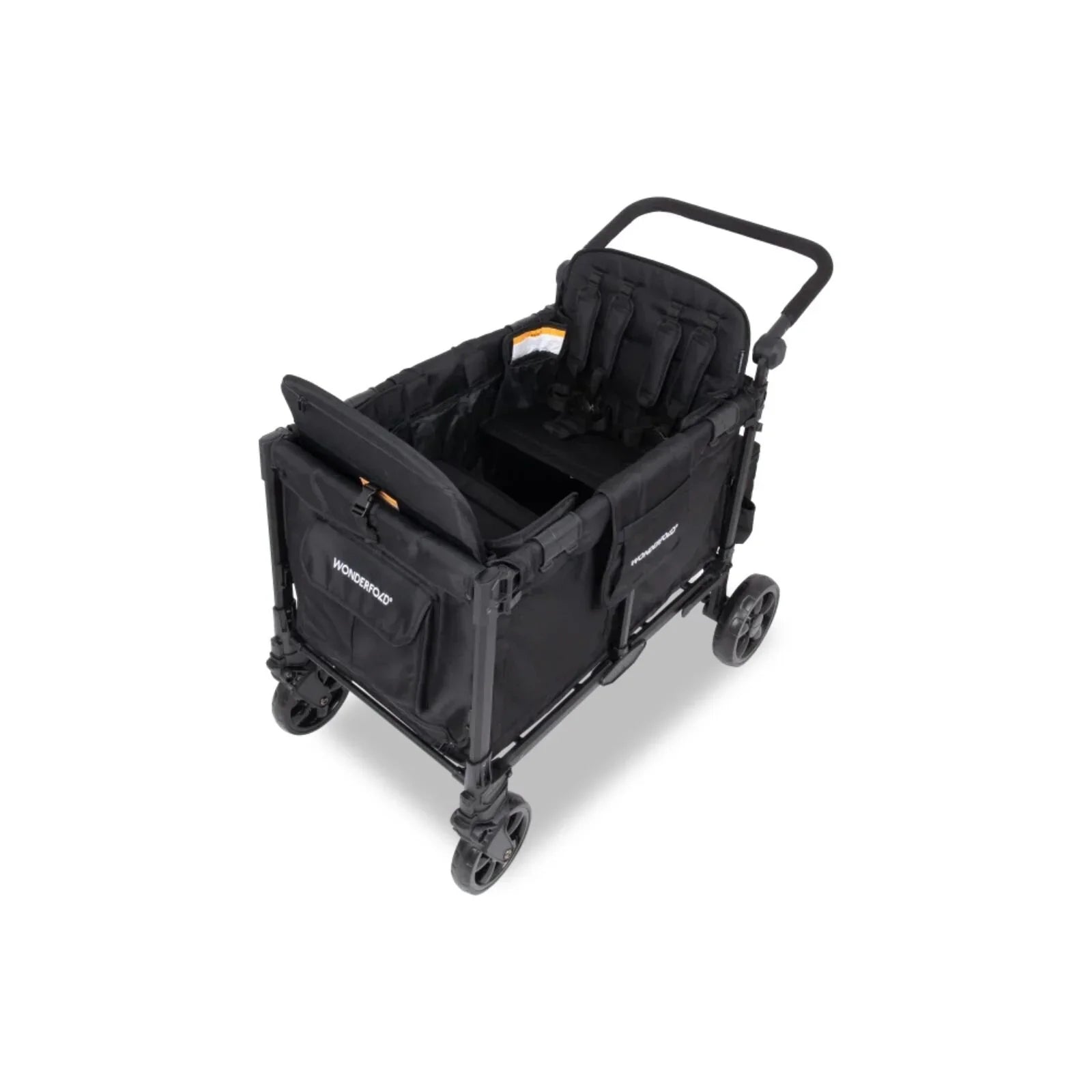 Wonderfold W4 Elite Pro Stroller Wagon - Jet Black