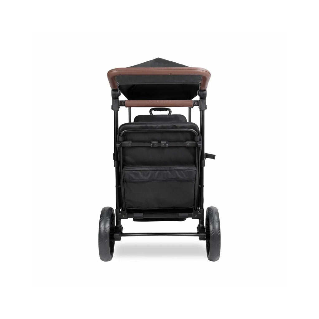 Wonderfold X2R Push & Pull Quad Stroller Wagon - Black