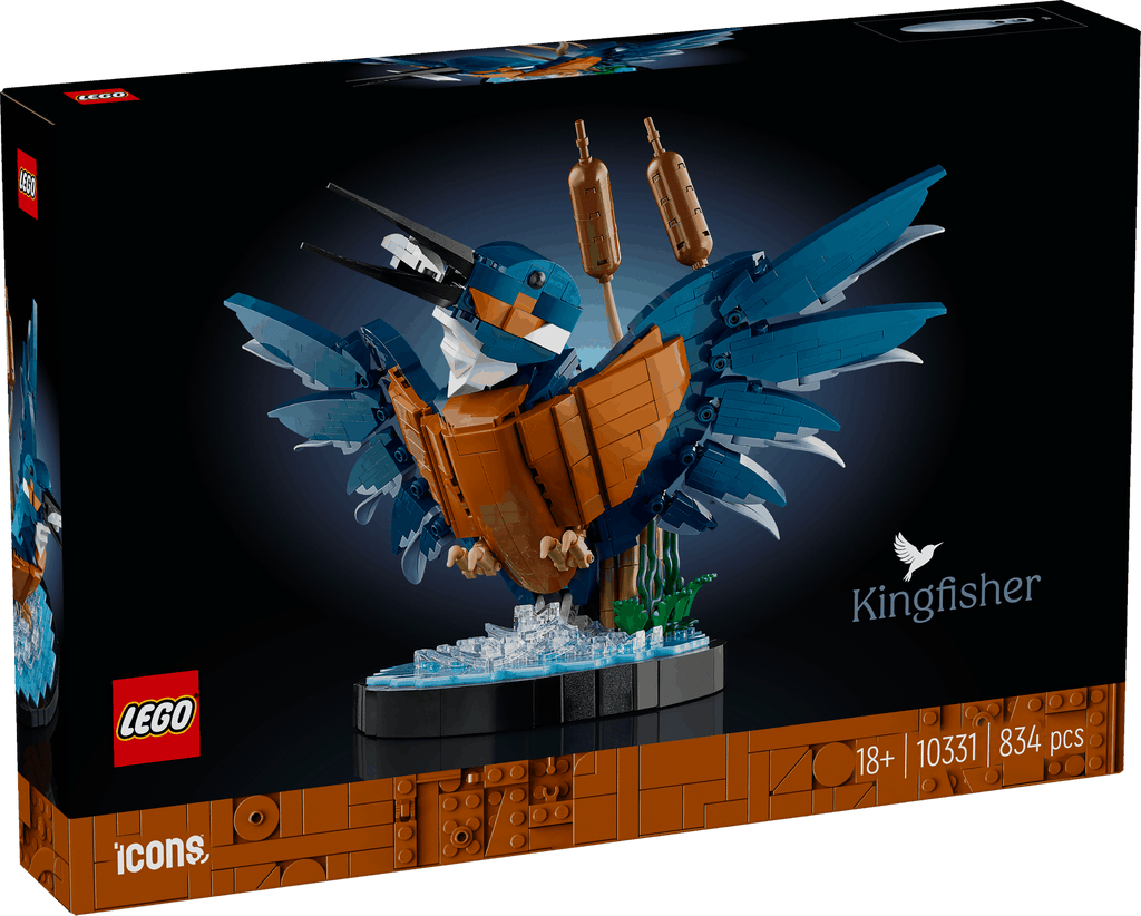 Lego Icons 10331 Kingfisher Bird Model Set for Adults Ages 18 and Up - TOYFACTORY