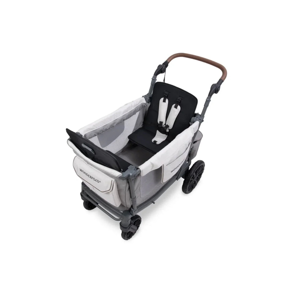 Wonderfold L2 Quad Stroller Wagon - Grey