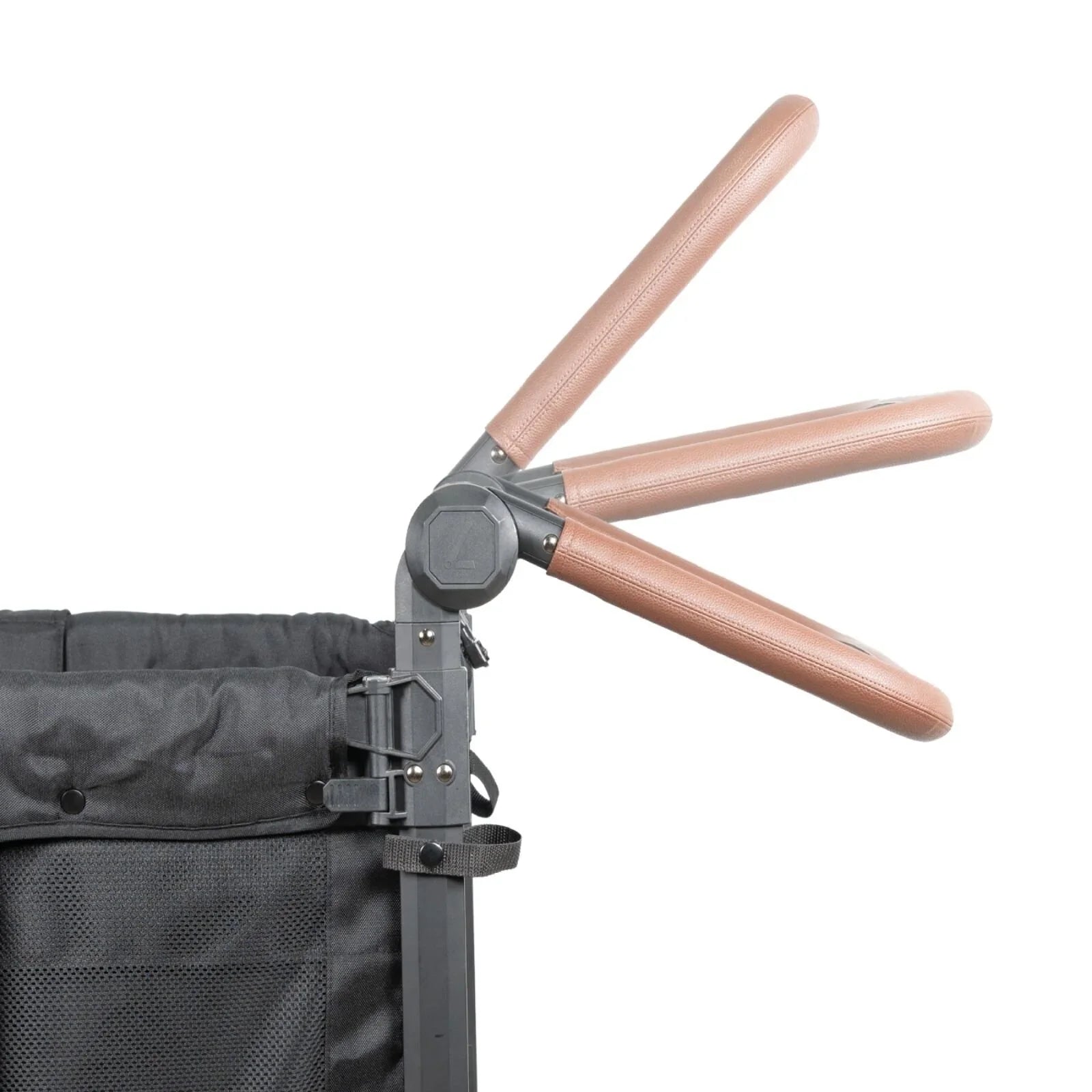 Wonderfold W4 Luxe Pro Stroller Wagon - Charcoal Grey