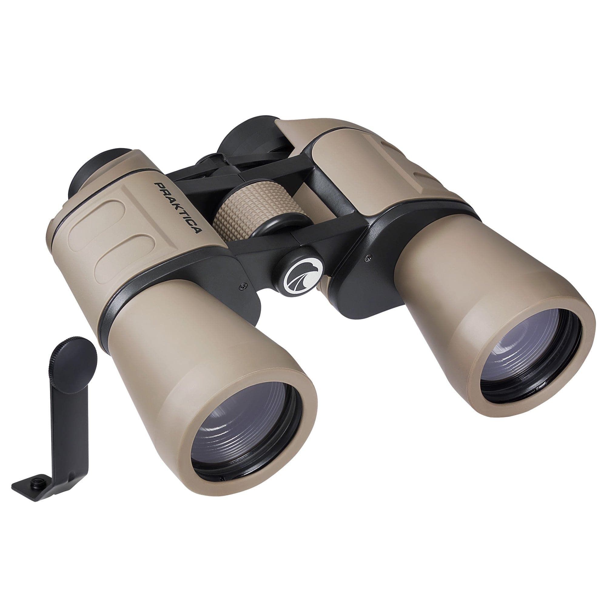PRAKTICA Falcon 12x50mm Porro Prism Field Binoculars - Sand - TOYFACTORY