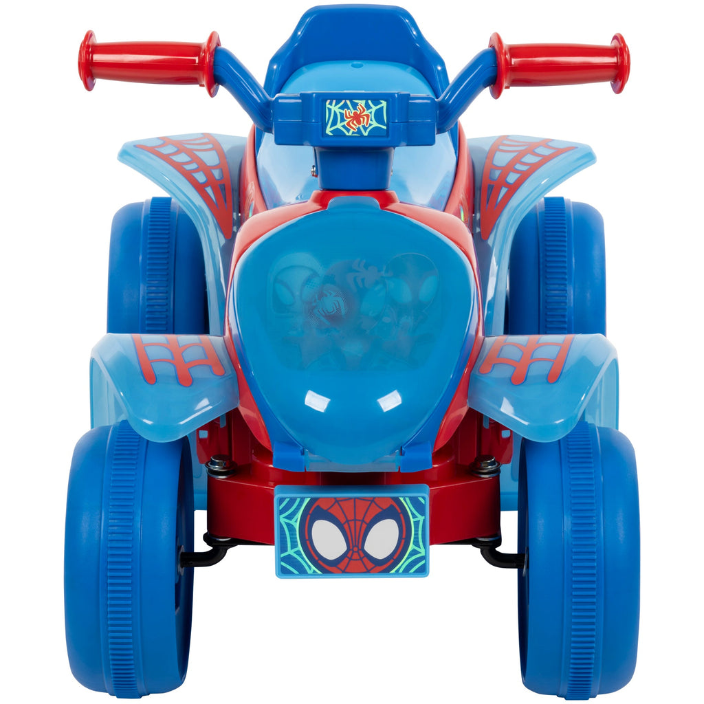 Spiderman Kids Electric Quad Bike - 6V Ride-On Toy for Toddlers