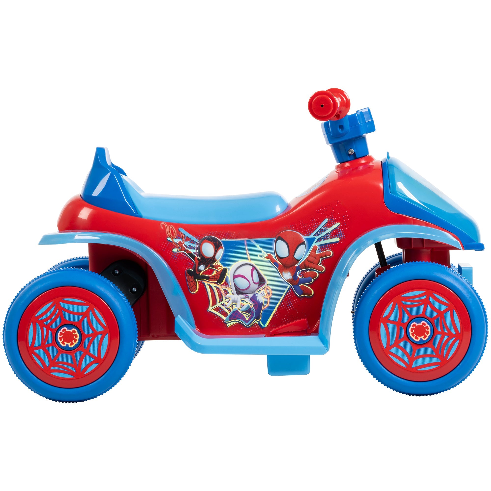 Spiderman Kids Electric Quad Bike - 6V Ride-On Toy for Toddlers