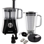 Daewoo 750W Plastic Compact Food Processor with 2L Bowl and 1.8L Blender Jug