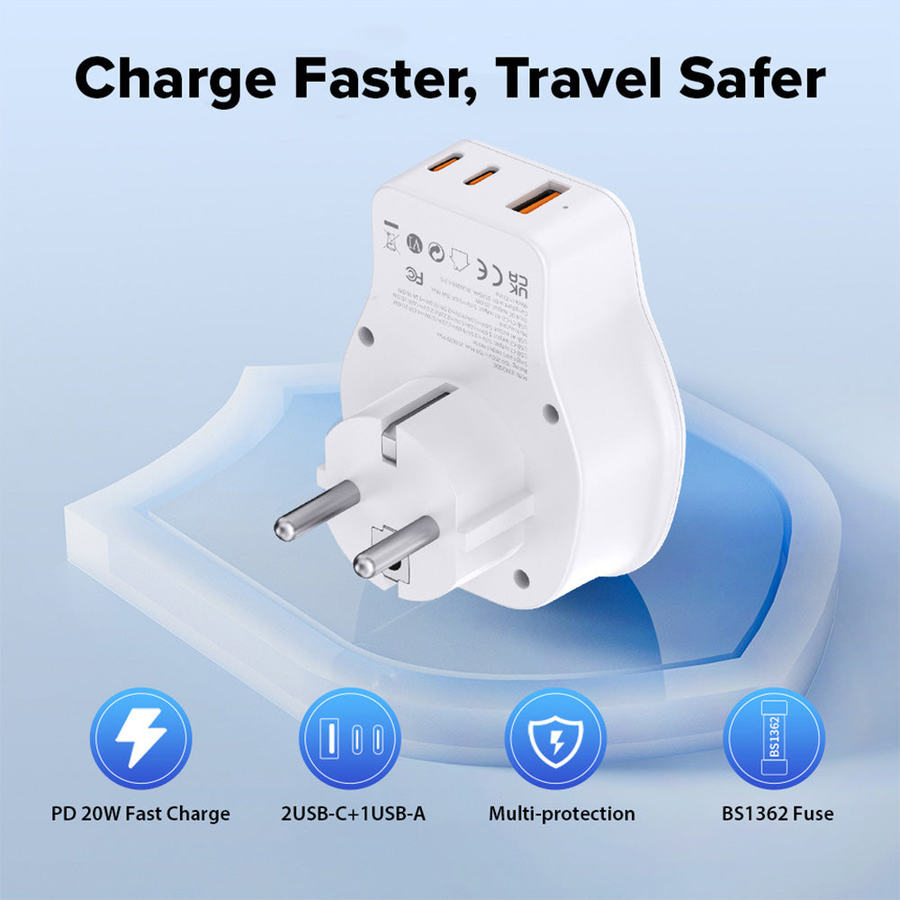Maplin Worldwide Travel Adapter - TOYFACTORY