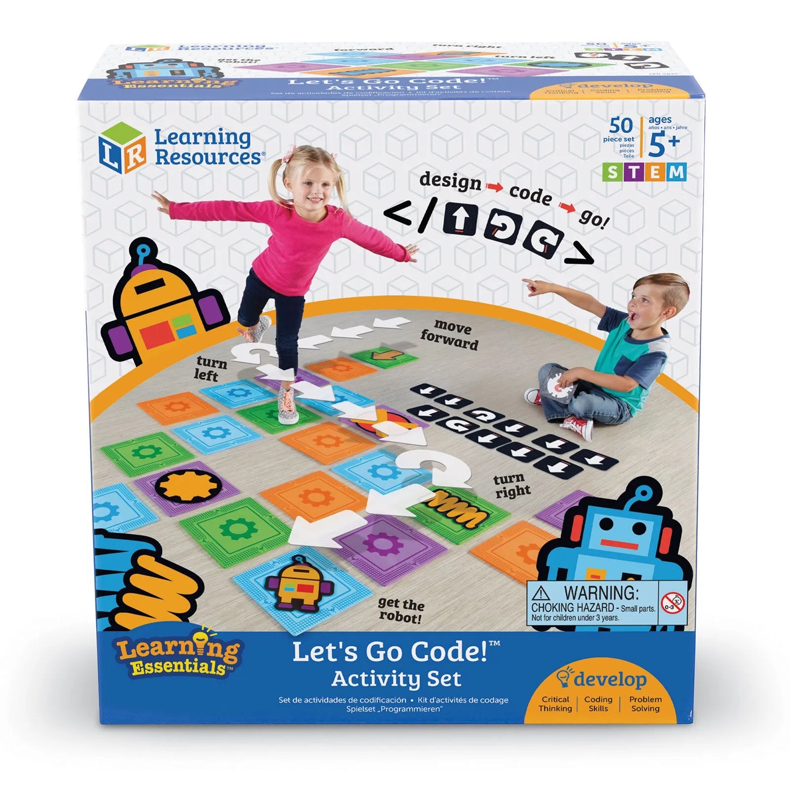 Learning Resources Lets Go Code Activity Set - TOYFACTORY