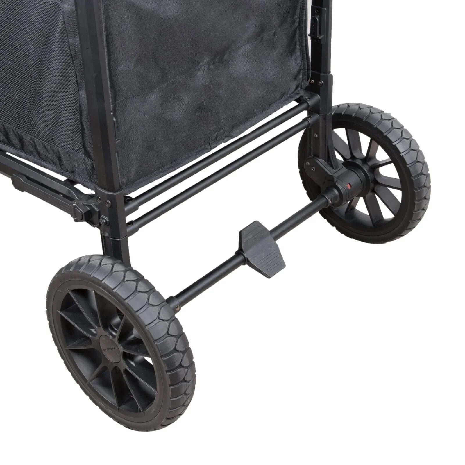 Wonderfold W4 Luxe Pro Stroller Wagon - Charcoal Grey