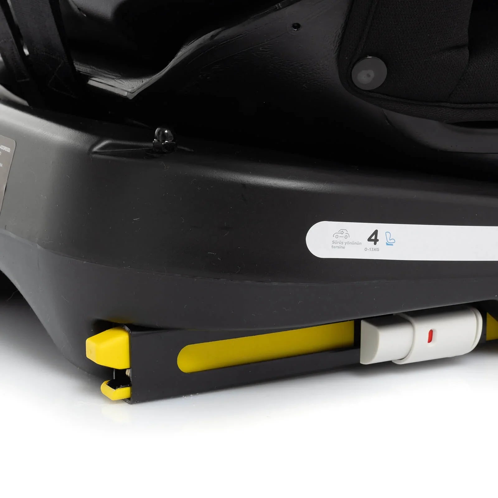 baby plus Orbitfix Group 0+/1/2/3 (Birt to 12 Years) Car Seat - Black - TOYFACTORY