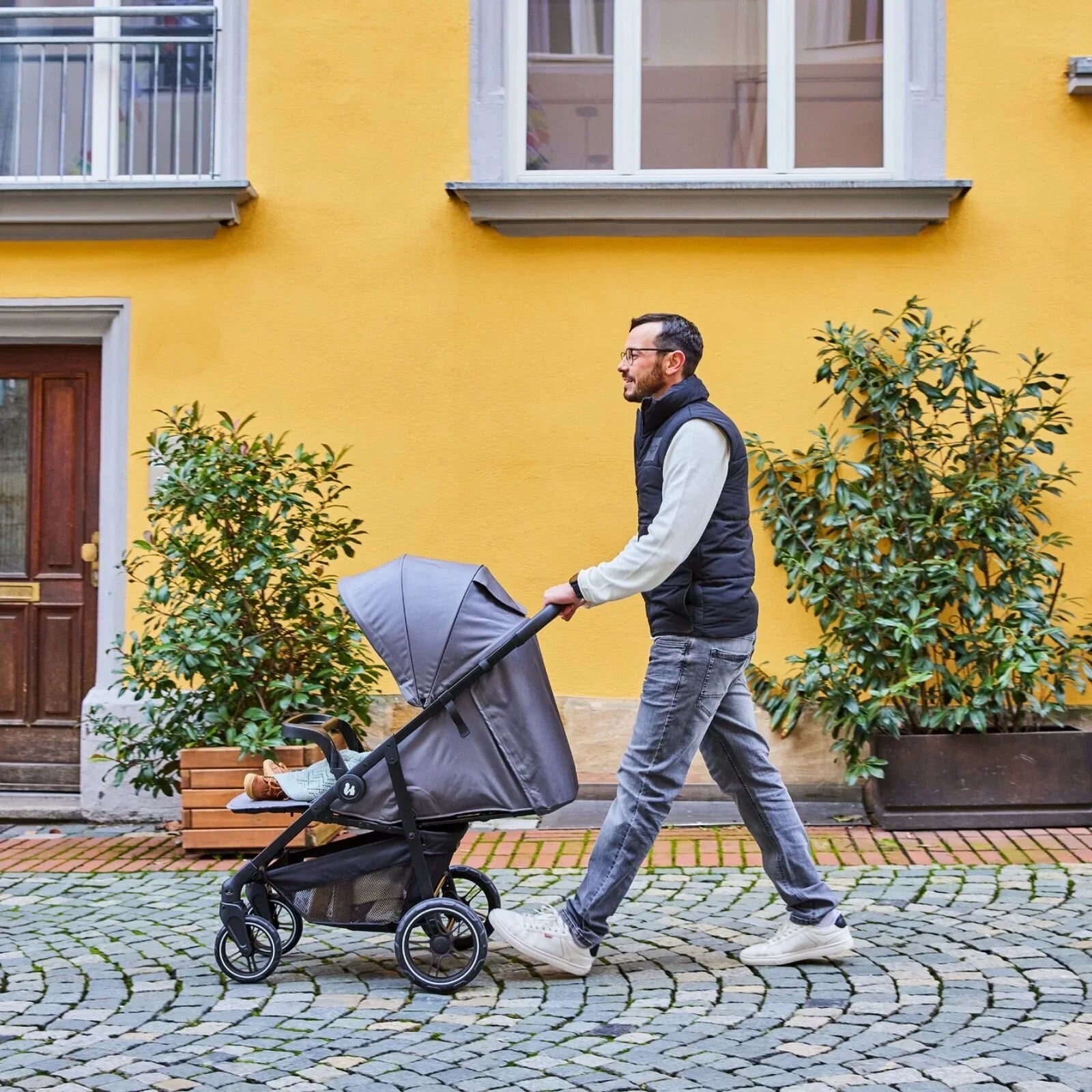 Hauck Shop N Care Trio Set - Grey - TOYFACTORY