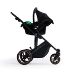 Kinderkraft 3-in-1 Mink Pro Prime 2 Travel System with Car Seat - Venezian Black - TOYFACTORY