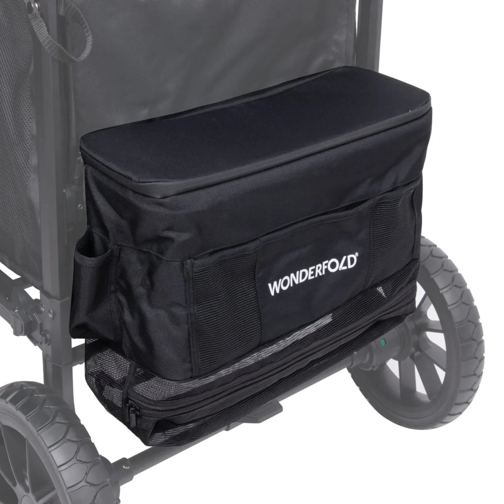 Wonderfold W4 Elite Pro Stroller Wagon - Jet Black