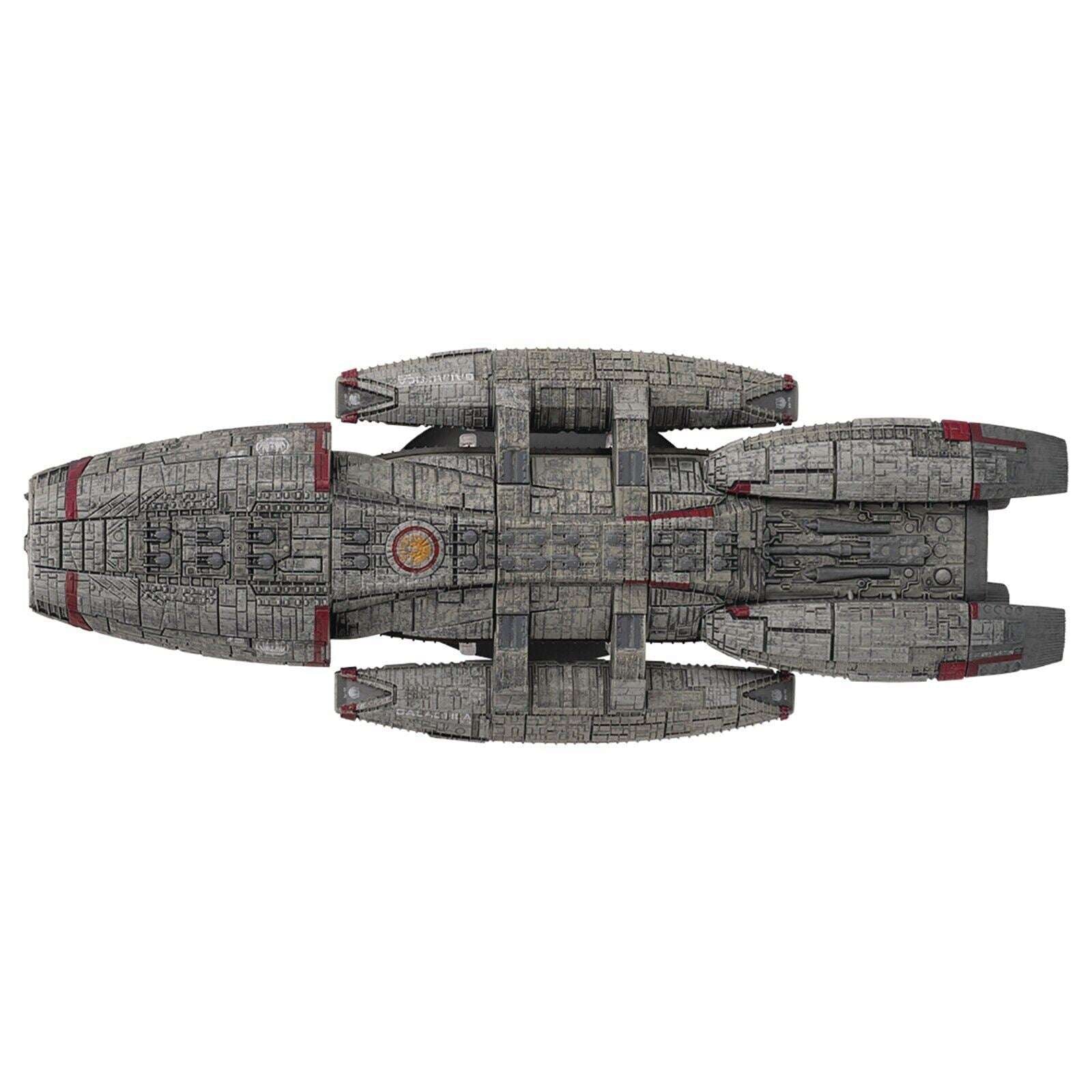 #23 Battlestar Galactica (Blood & Chrome) Model Diecast Ship (Eaglemoss / Battlestar Galactica) - TOYFACTORY