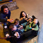 Wonderfold W4 Luxe Pro Stroller Wagon - Charcoal Grey