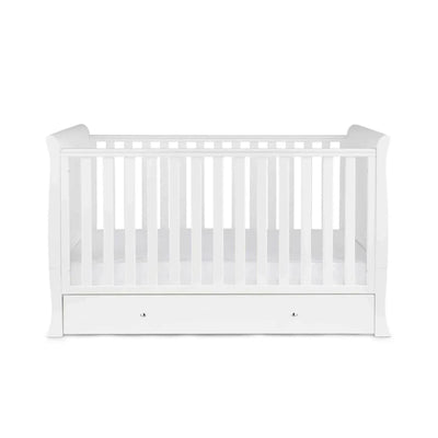 Ickle Bubba Snowdon Classic Cot Bed White - Without Mattress - TOYFACTORY