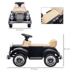 AIYAPLAY Ride on Sliding Car Foot to Floor Mercedes-Benz 300S Licensed for Kids - TOYFACTORY