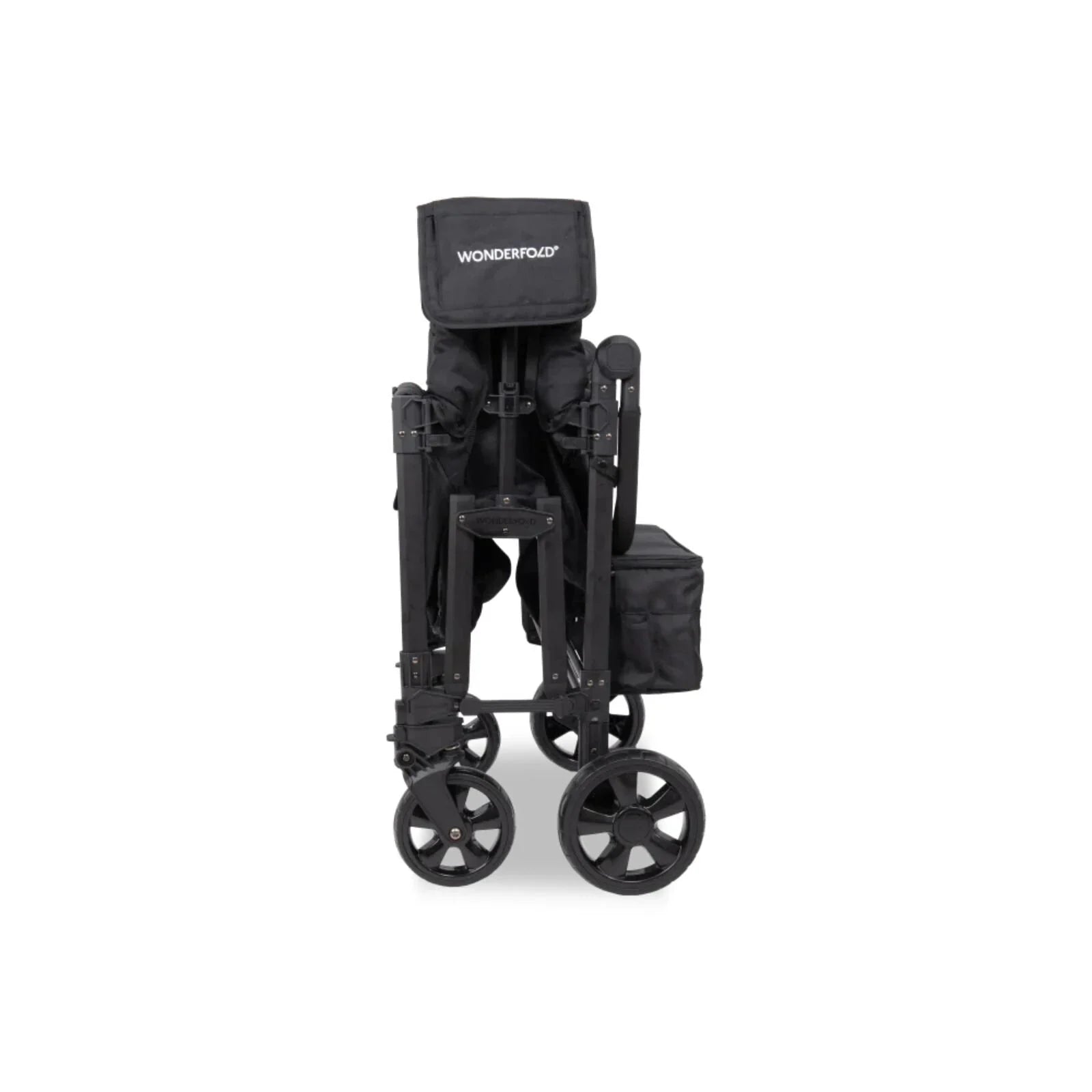 Wonderfold W4 Elite Pro Stroller Wagon - Jet Black