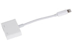 Maplin Lightning to HDMI / Lightning Charging Port Adapter - White - TOYFACTORY