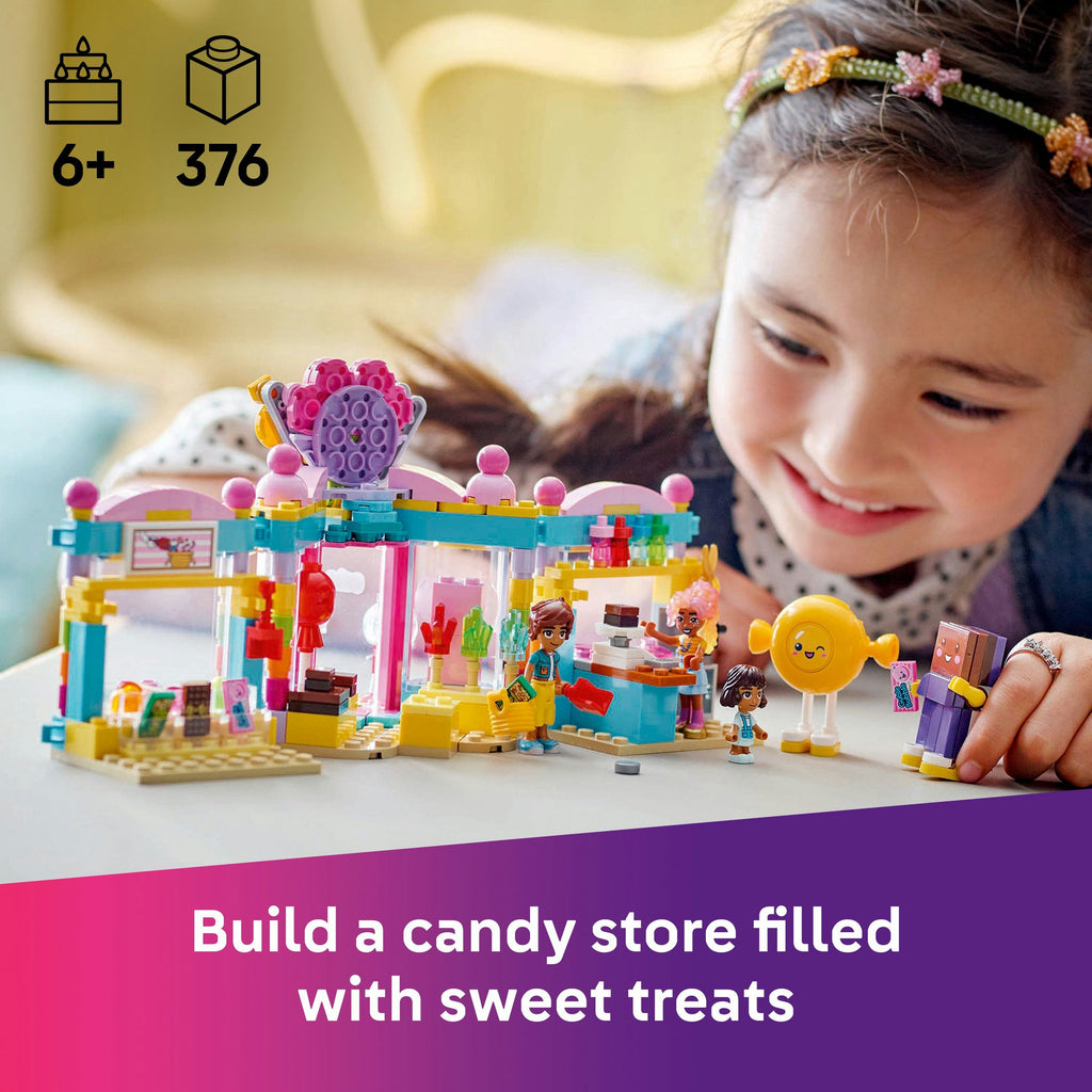 Lego Friends 42649 Heartlake City Candy Store Playset for Ages 6 & Up