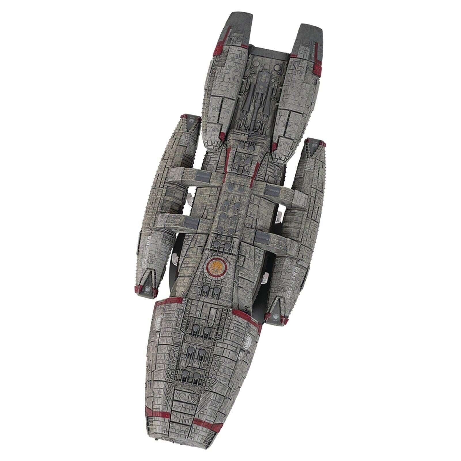 #23 Battlestar Galactica (Blood & Chrome) Model Diecast Ship (Eaglemoss / Battlestar Galactica) - TOYFACTORY