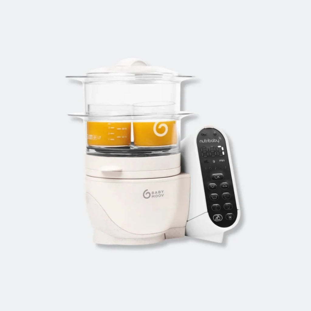 Babymoov Nutribaby (+) 6-in-1 Baby Food Maker - Mineral - TOYFACTORY