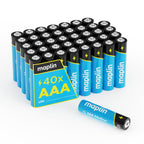 Maplin 80x AAA LR03 7 Year Shelf Life 1.5V High Performance Alkaline Batteries with Universal Battery Tester - TOYFACTORY