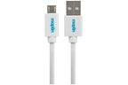 Maplin USB-A to Micro USB-B Cable - White - TOYFACTORY