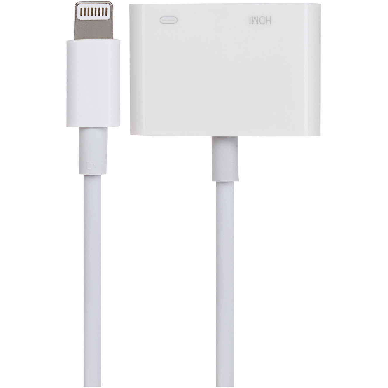 Maplin Lightning to HDMI / Lightning Charging Port Adapter - White - TOYFACTORY