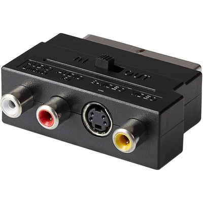 Maplin SCART to S-Video or Triple RCA Adapter - TOYFACTORY
