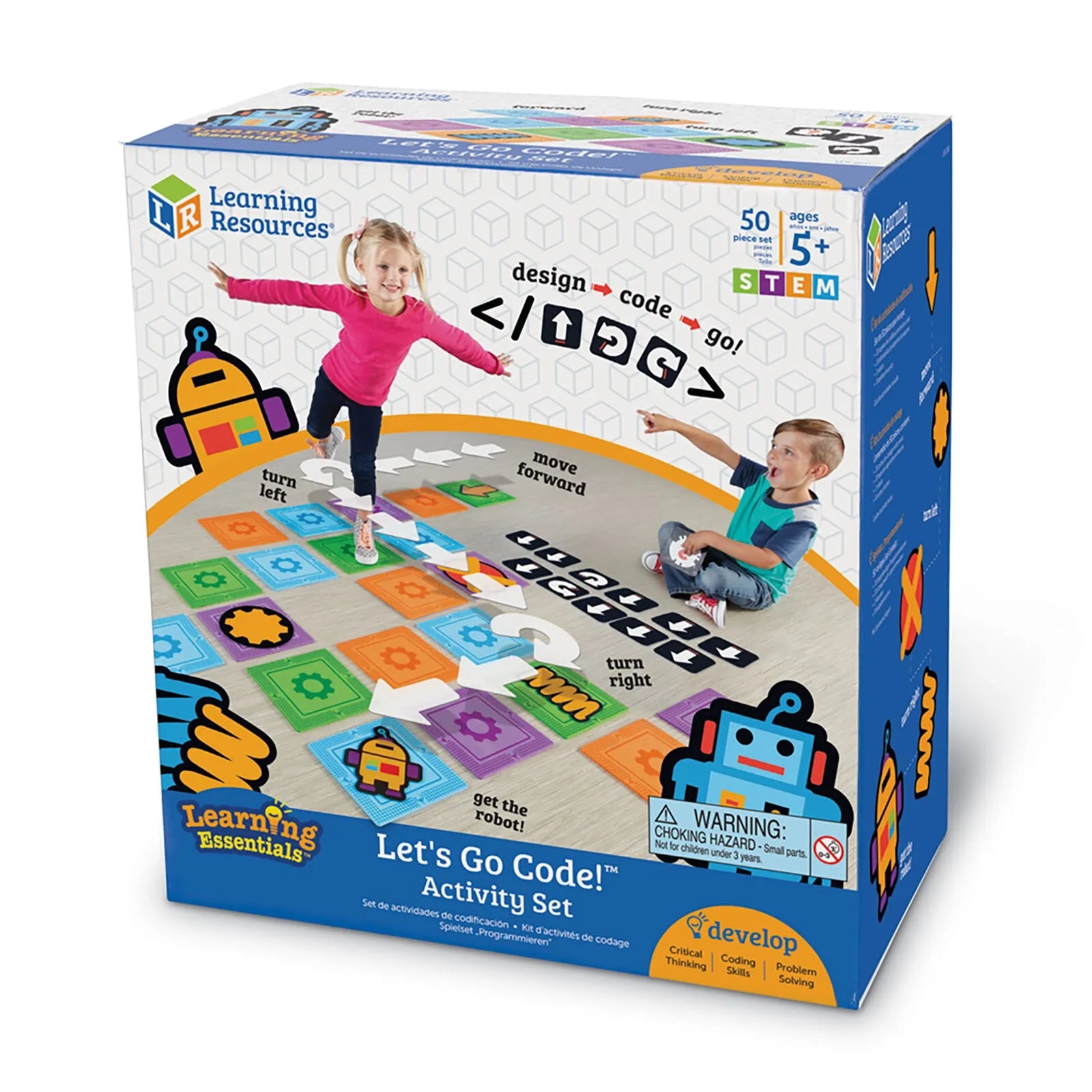 Learning Resources Lets Go Code Activity Set - TOYFACTORY