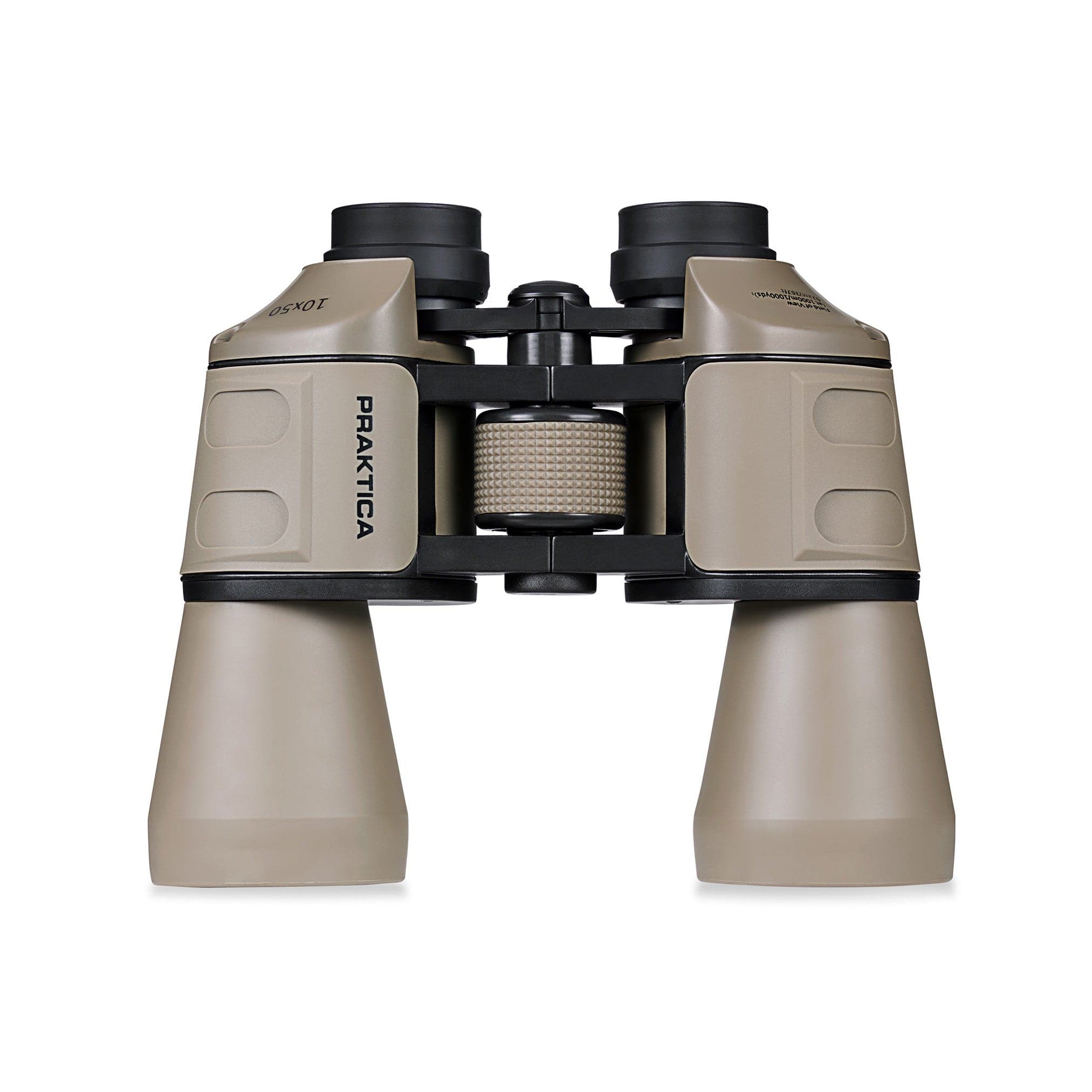 PRAKTICA Falcon 10x50mm Porro Prism Field Binoculars - Sand - TOYFACTORY