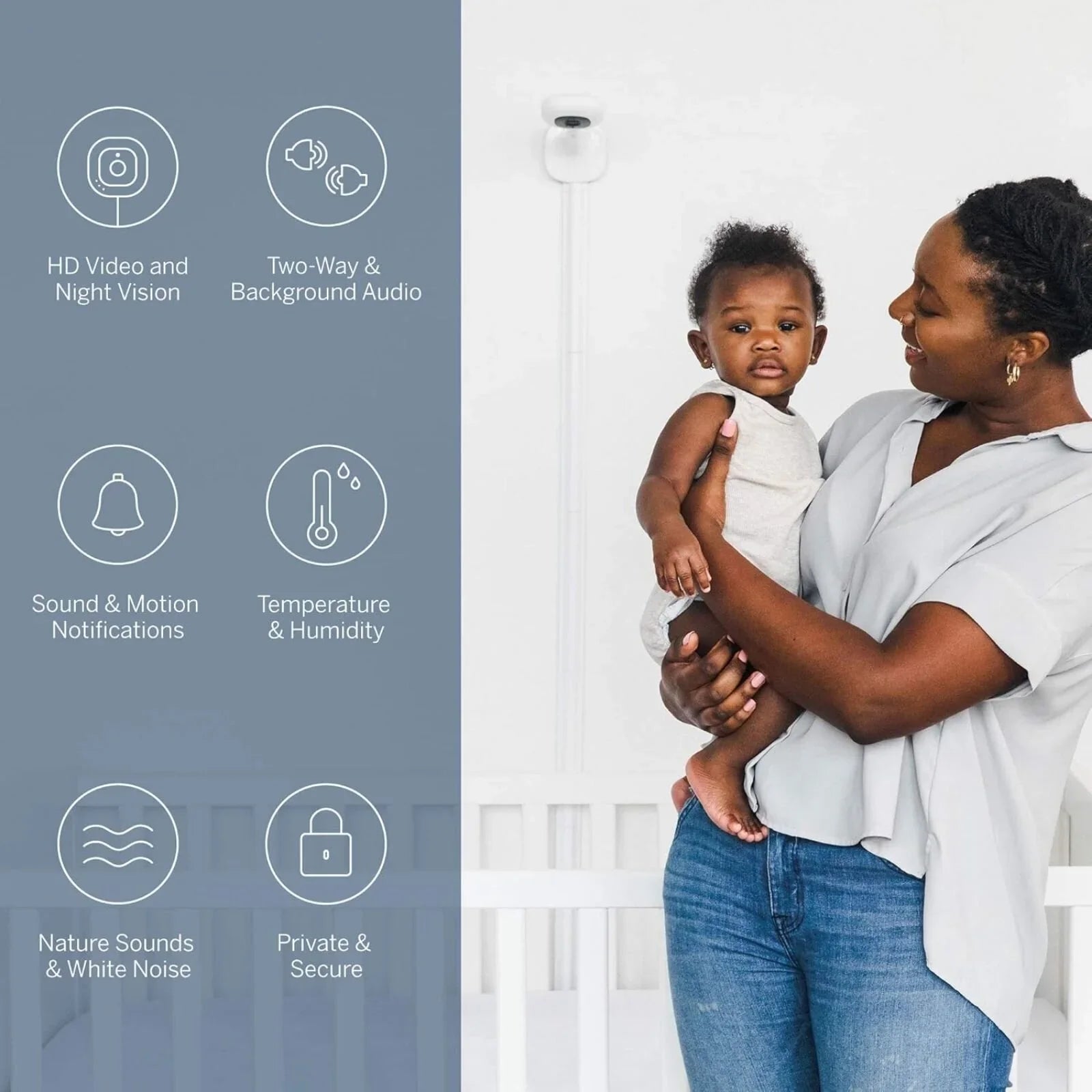 Nanit Pro Baby Monitor & Wall Mount - TOYFACTORY