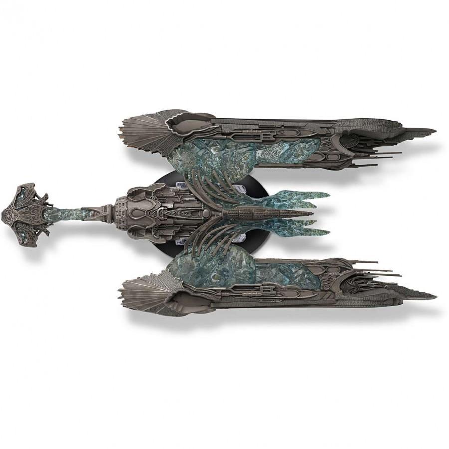 #01 Klingon Sarcophagus (Ship of the Dead) Model Diecast Ship Discovery SPECIAL EDITION (Eaglemoss / Star Trek) - TOYFACTORY