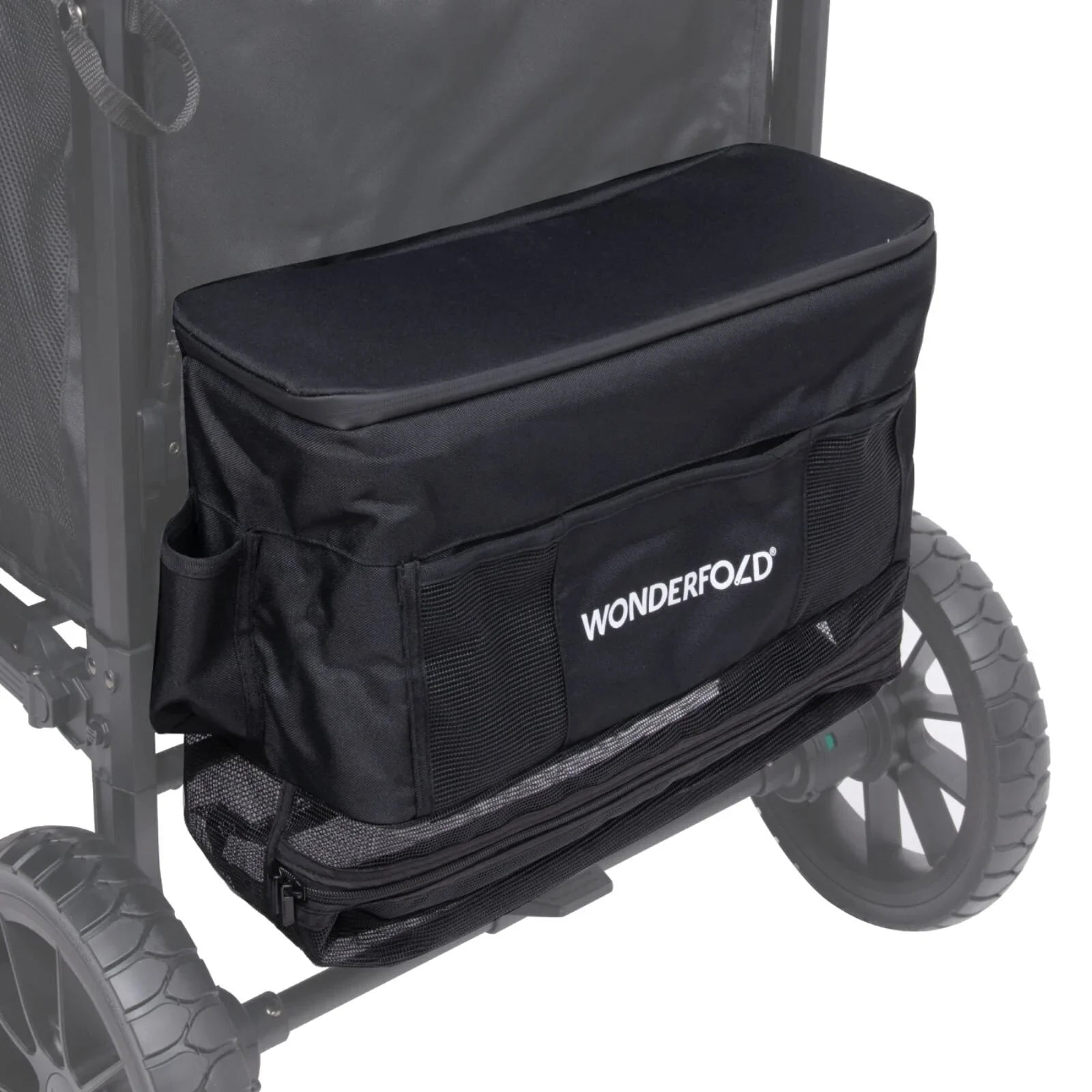 Wonderfold W4 Luxe Pro Stroller Wagon - Charcoal Grey