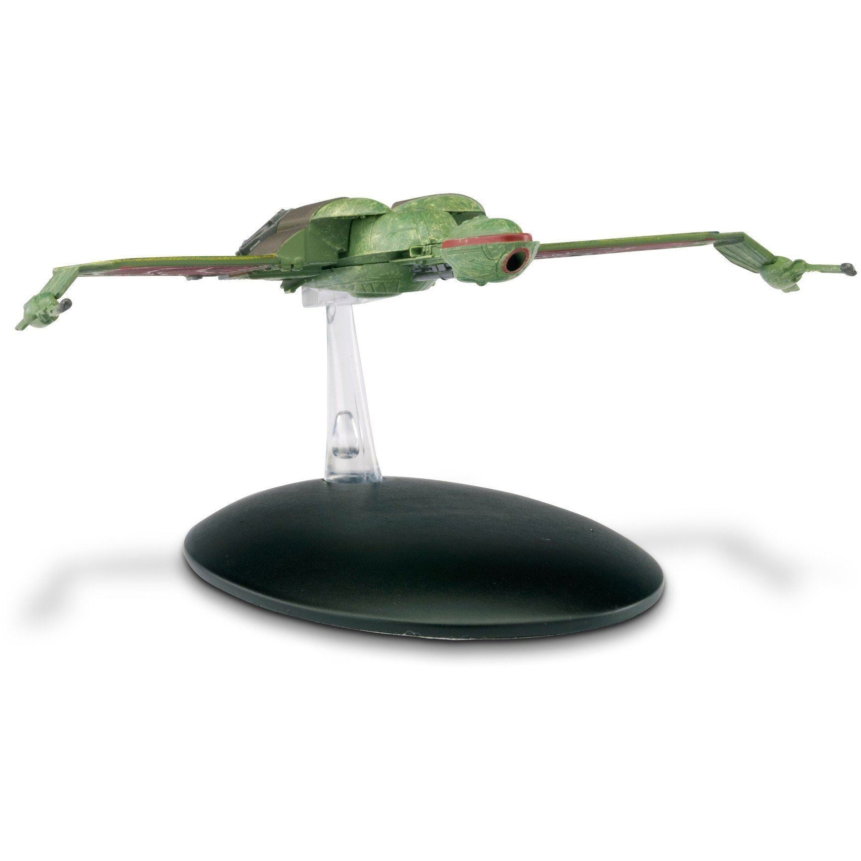 #02 Klingon Bird-of-Prey (B'rel-class) Model Die Cast Ship (Eaglemoss / Star Trek) - TOYFACTORY