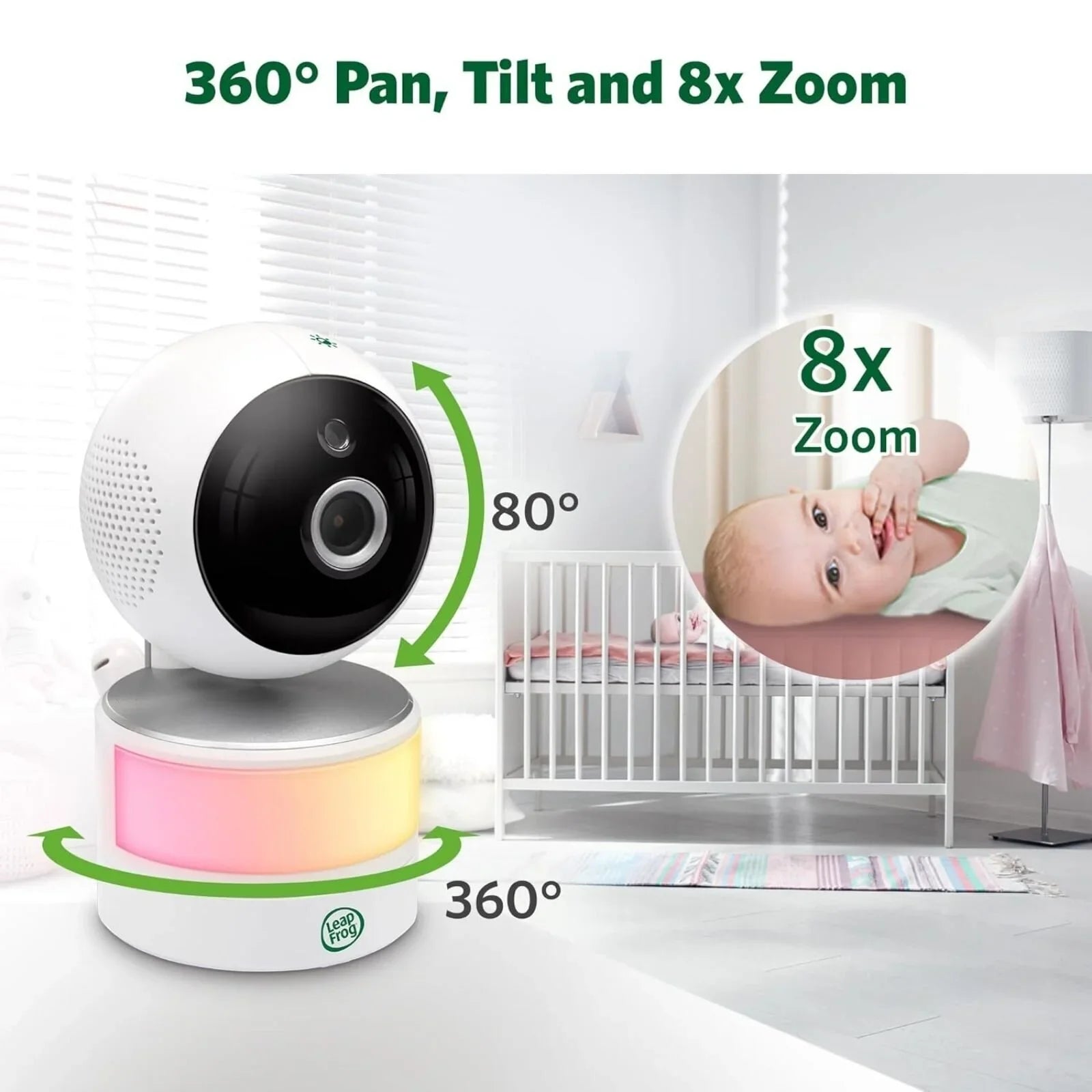 LeapFrog LF920HD 7" HD Video Baby Monitor - TOYFACTORY