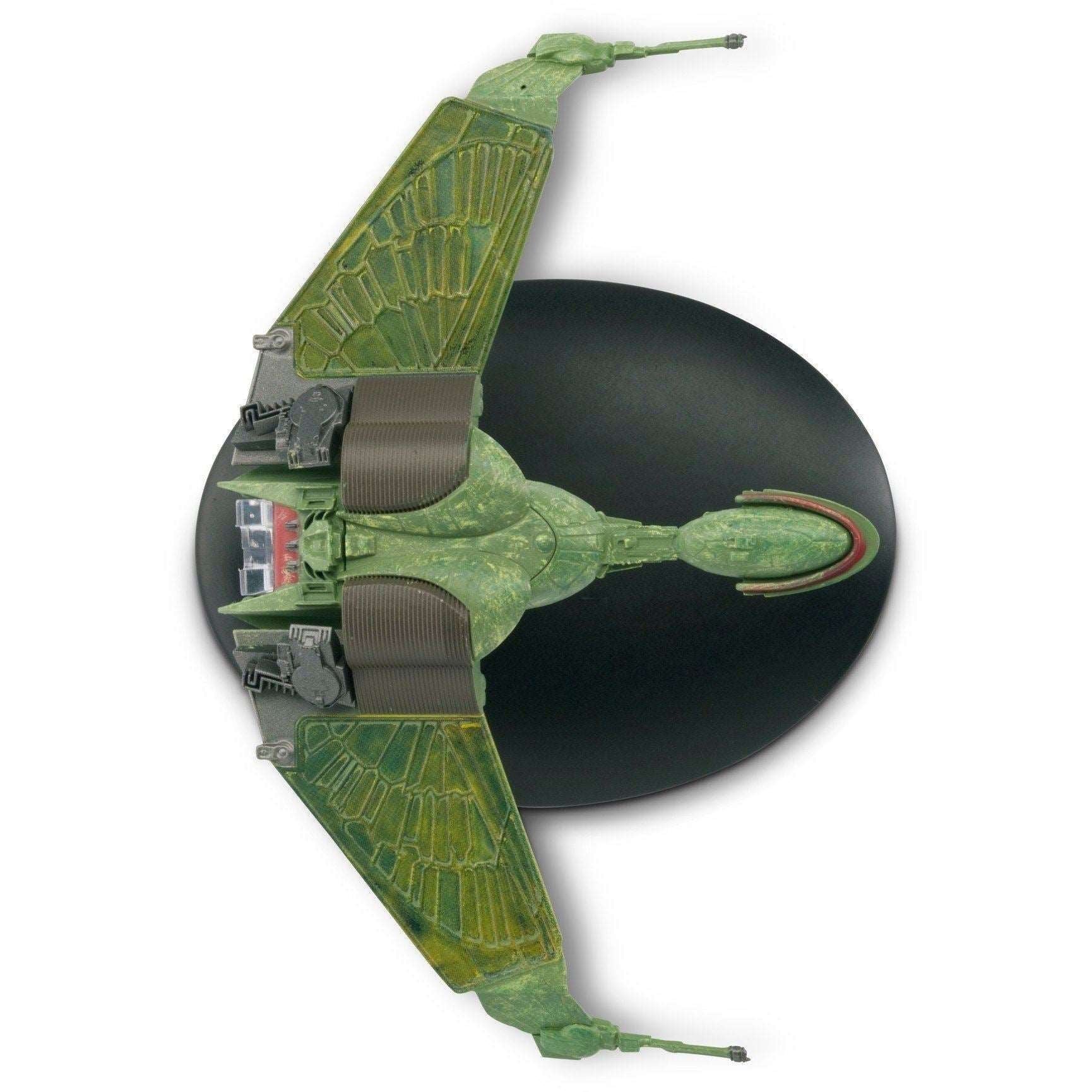 #02 Klingon Bird-of-Prey (B'rel-class) Model Die Cast Ship (Eaglemoss / Star Trek) - TOYFACTORY