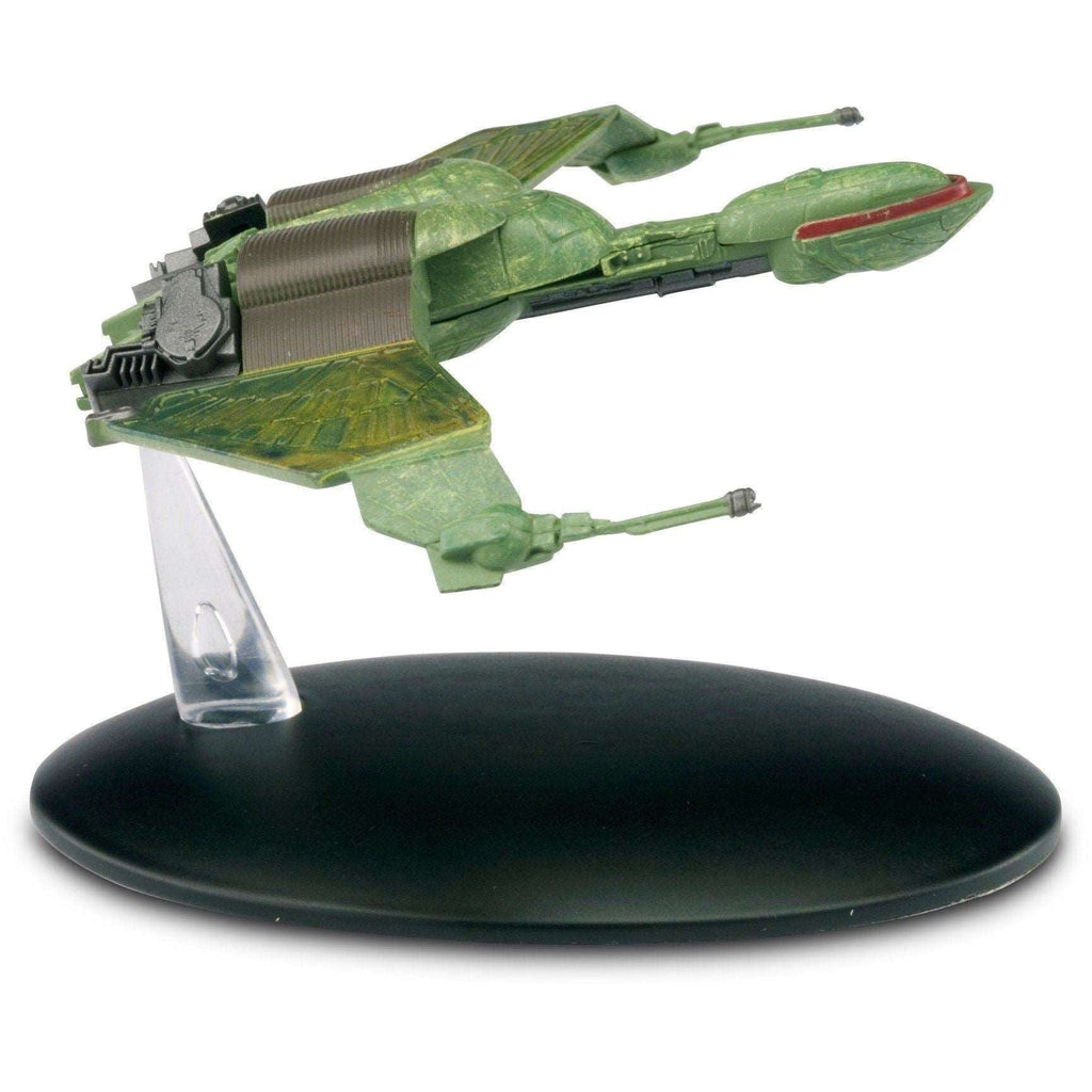 #02 Klingon Bird-of-Prey (B'rel-class) Model Die Cast Ship (Eaglemoss / Star Trek) - TOYFACTORY