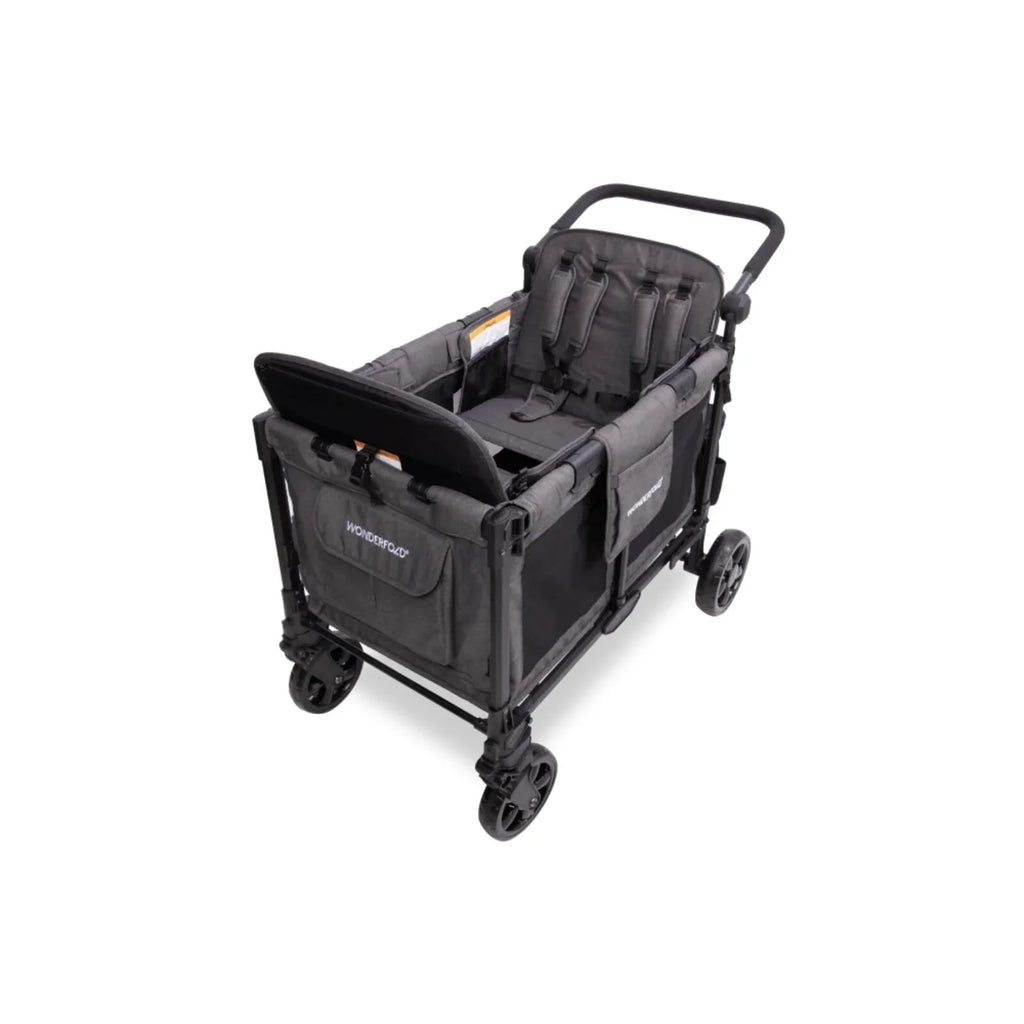 Wonderfold W4 Elite Pro Stroller Wagon - Charcoal Grey
