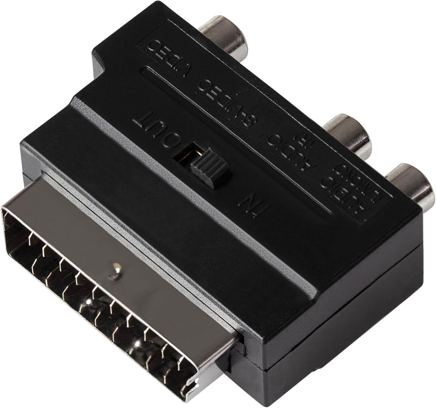 Maplin SCART to S-Video or Triple RCA Adapter - TOYFACTORY