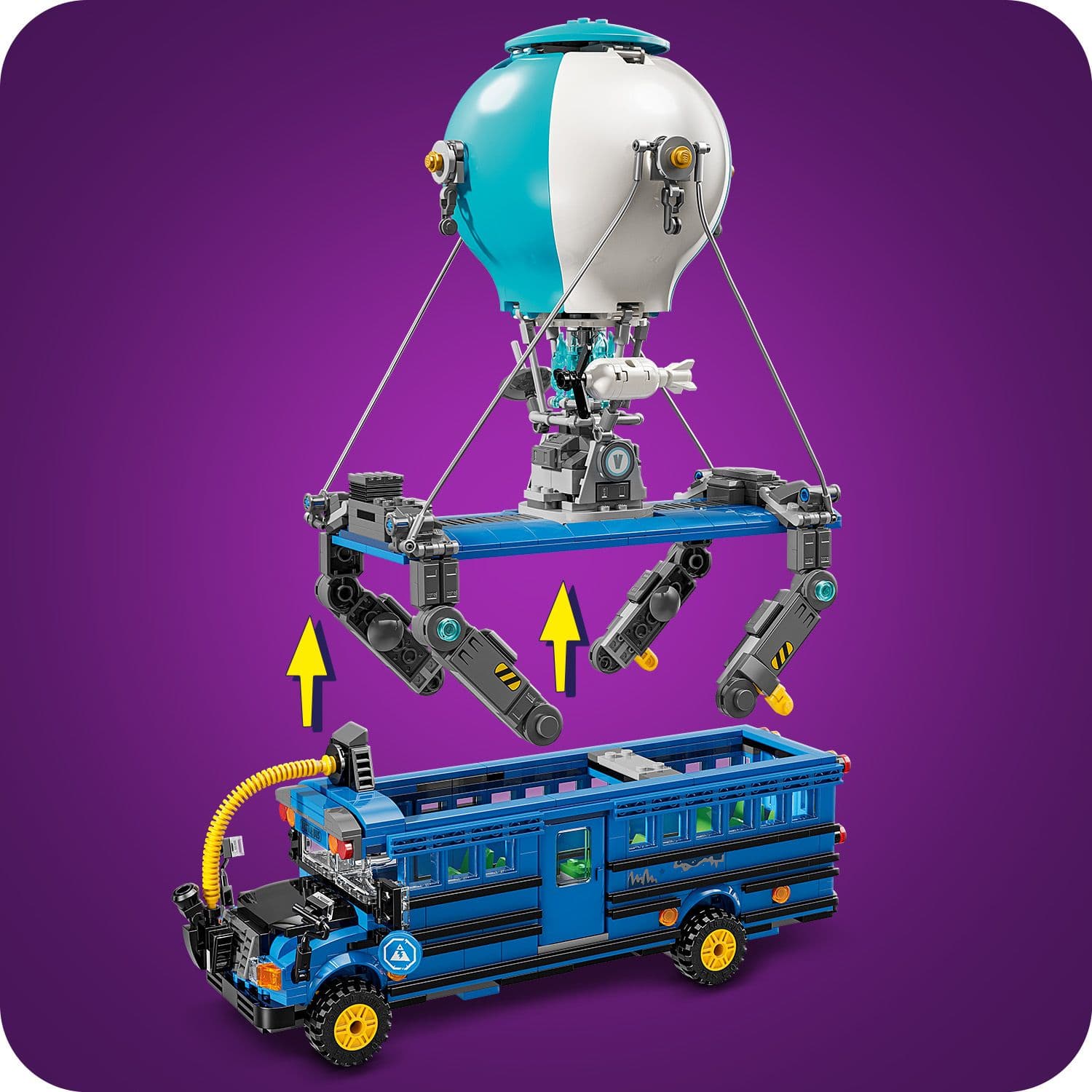 Lego Fortnite 77073 Battle Bus Video Game Playset for Ages 10 and Up