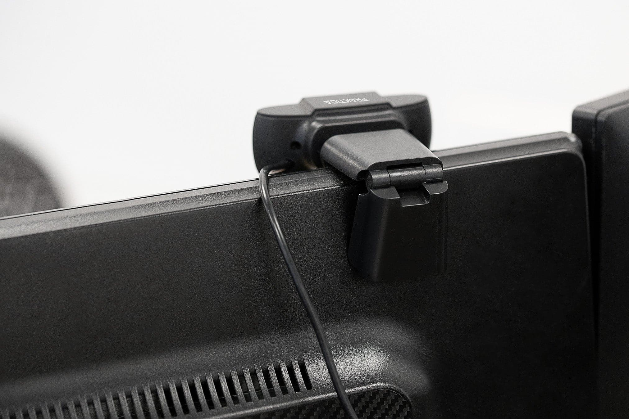 PRAKTICA HD USB-A Webcam with Built-in Noise Reduction Microphone - TOYFACTORY