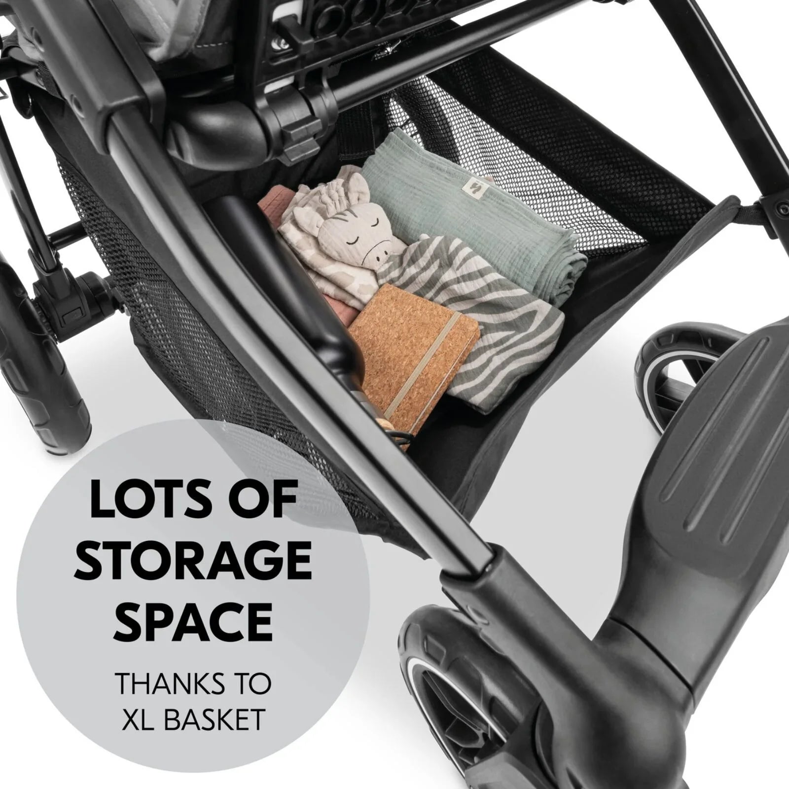 Hauck Shop N Care Trio Set - Grey - TOYFACTORY