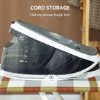 HOMCOM Steam Generator Iron, Large Water Tank, Smart ECO Mode, Self-Cleaning