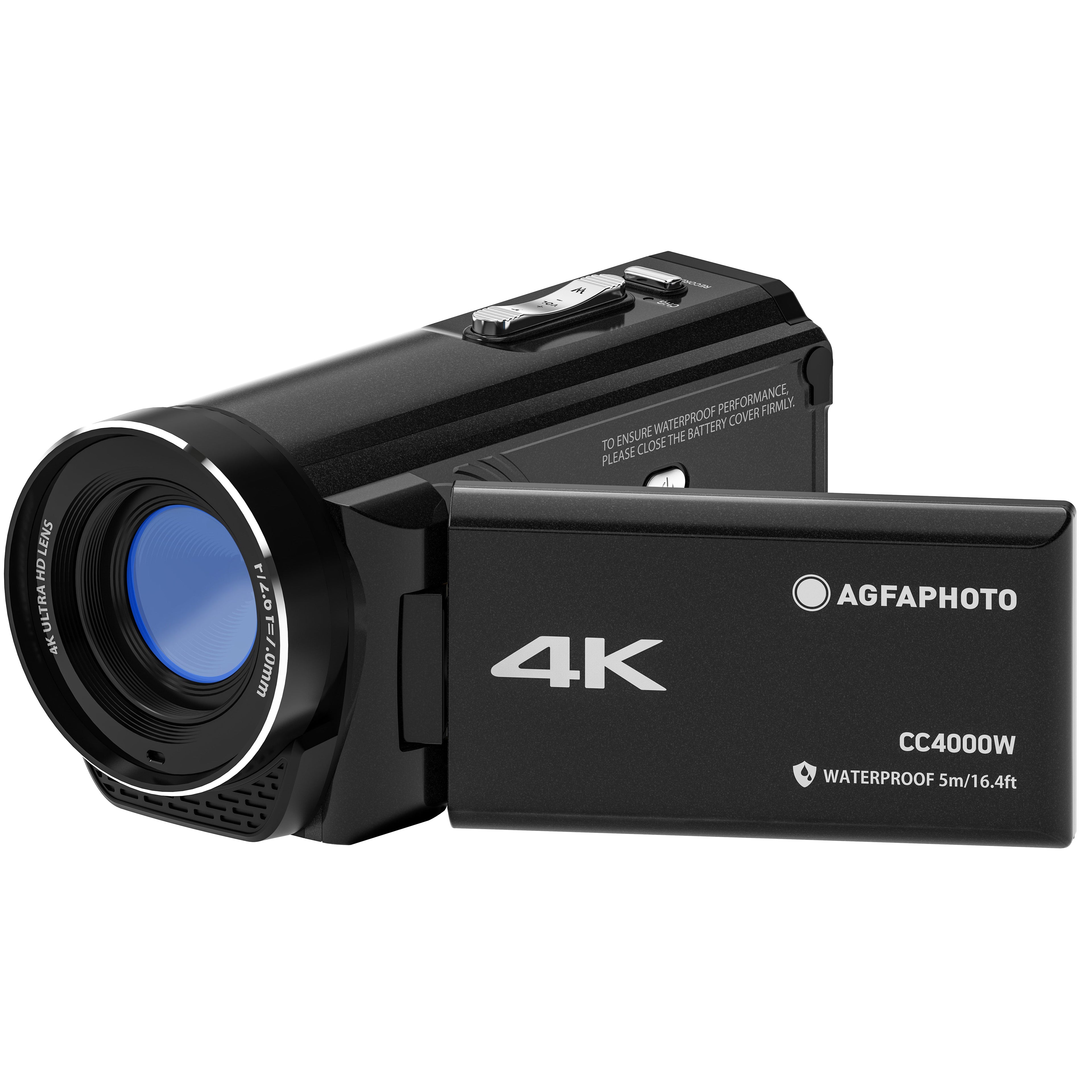 Agfa Photo Realimove CC4000W 4K Waterproof Camcorder - TOYFACTORY
