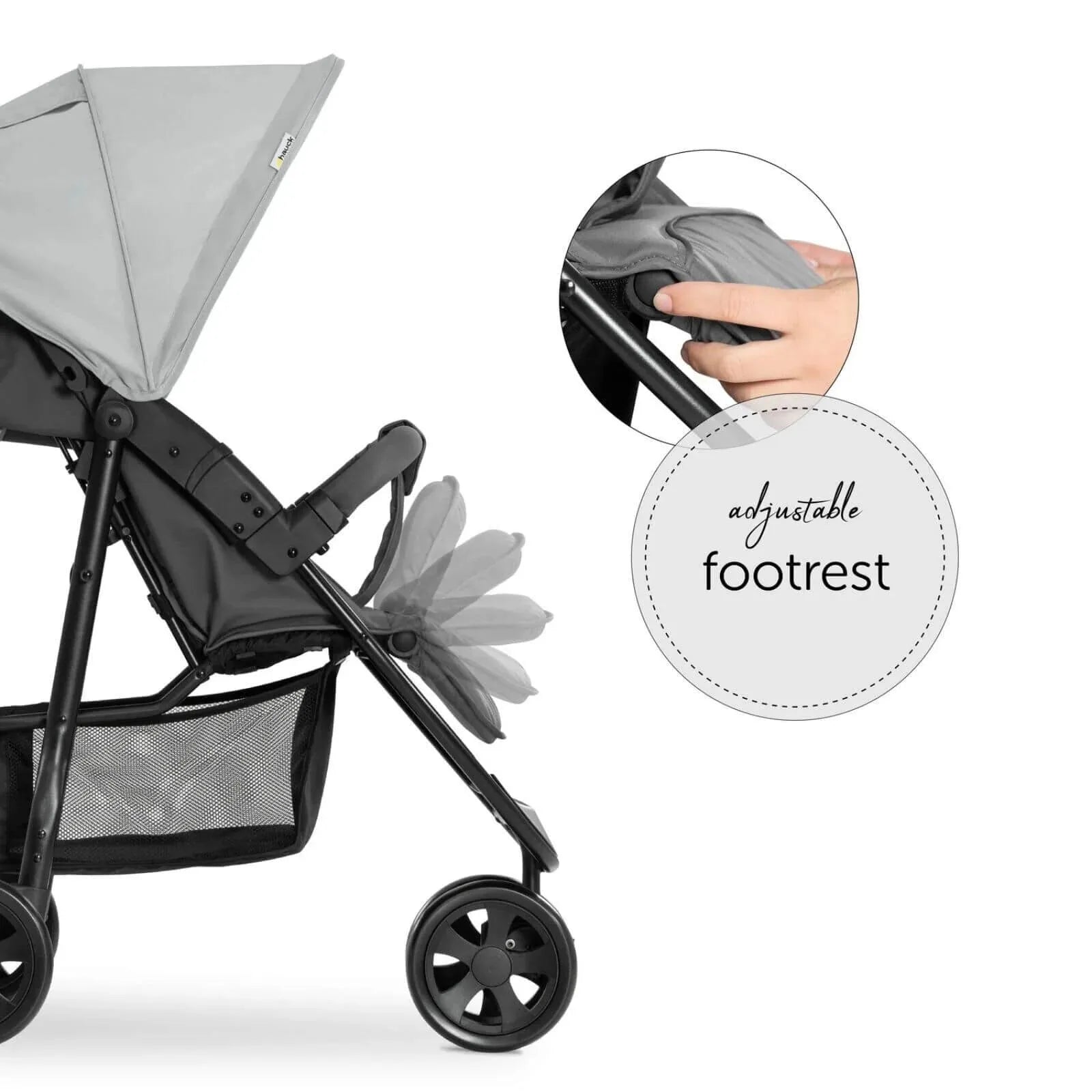 Hauck Citi Neo 3 Pushchair - Grey - TOYFACTORY