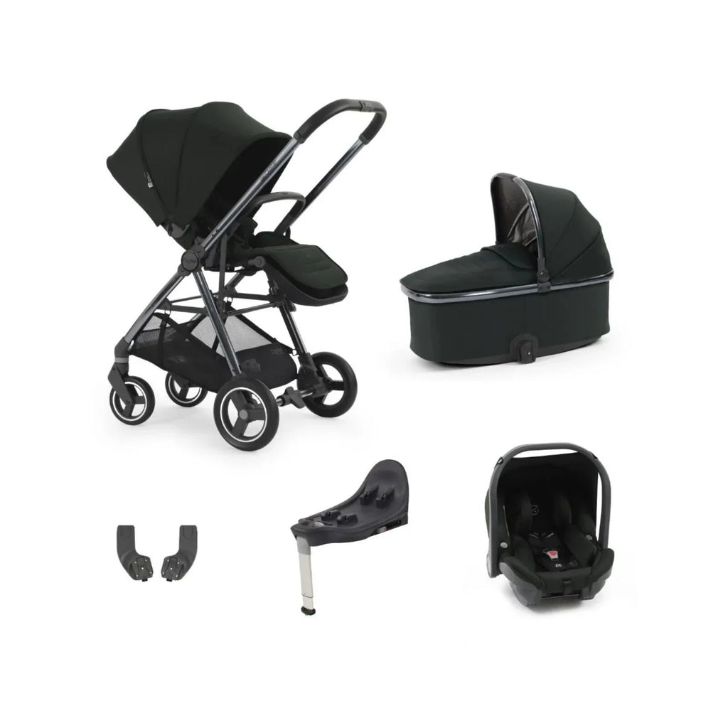 Oyster Gravity+ Stroller Bundle 5 pcs - Black Olive