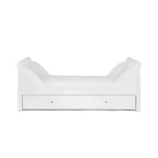 Ickle Bubba Snowdon Classic Cot Bed White - Without Mattress - TOYFACTORY