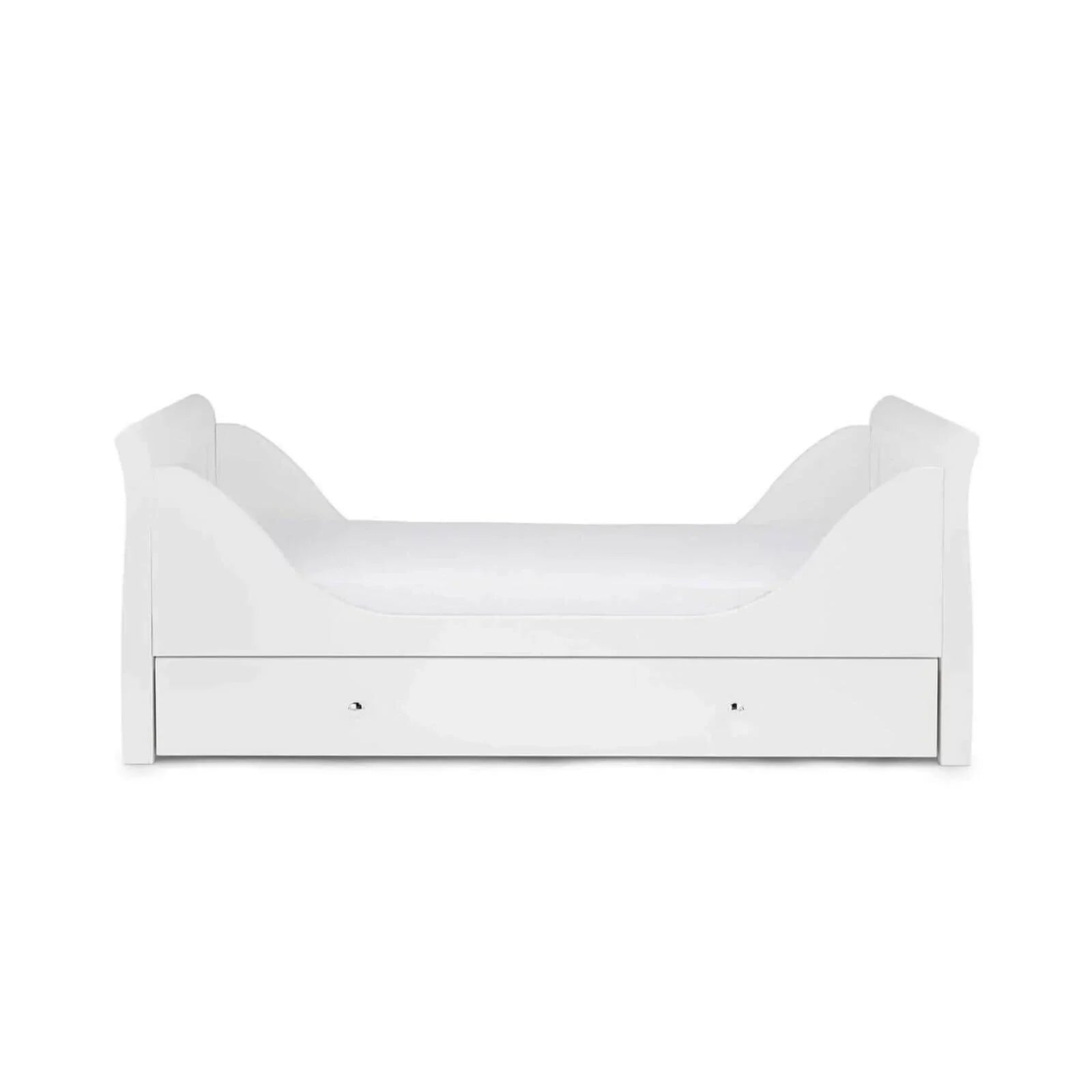 Ickle Bubba Snowdon Classic Cot Bed White - Without Mattress - TOYFACTORY